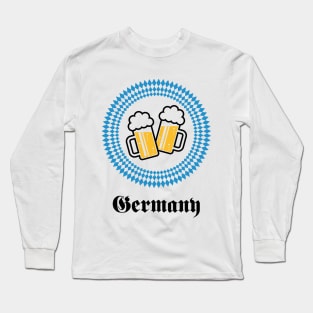 GERMANY 2 BEER (BAVARIA GERMANY) Long Sleeve T-Shirt